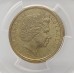 AUSTRALIA 2000 . ONE 1 DOLLAR COIN . ERROR . MULE . STRUCK ON TEN 10 CENTS